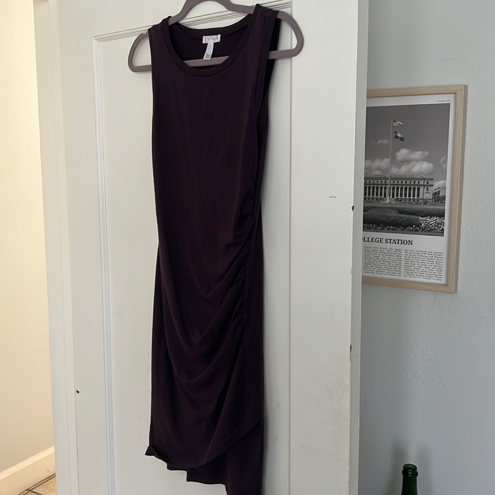LEITH Ruched Body-con Tank Dress - Picture 2 of 3